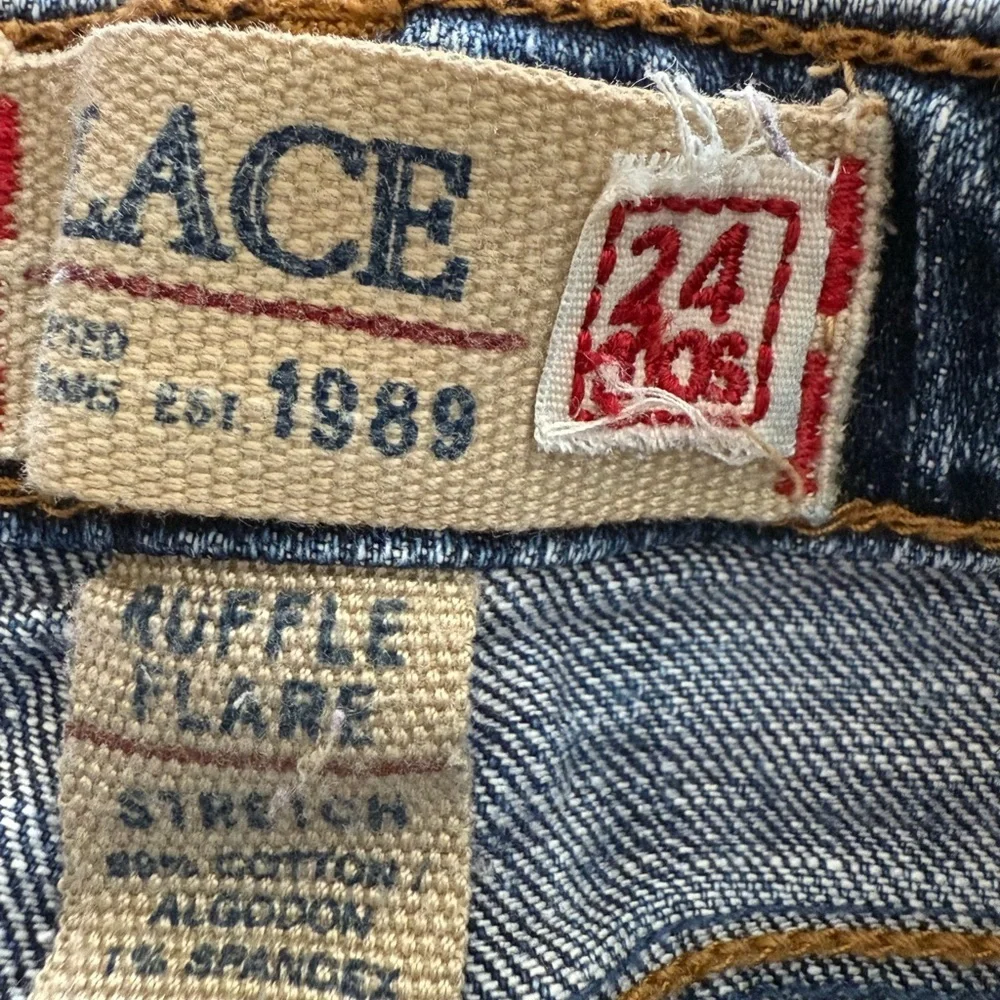 The Children's Place Denim Ruffle Hem Jeans